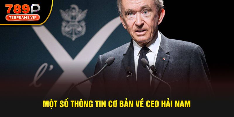 Một số thông tin cơ bản của chàng CEO trẻ Hải Nam